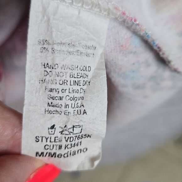 PINKBLUSH Maternity Bold Floral Fitted Bodycon Midi Dress Jacquard Knit Stretchy - Picture 6 of 10